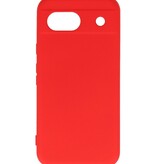 Hoesjes geschikt voor Google Fashion Color TPU-Hülle Google Pixel 8A Rot