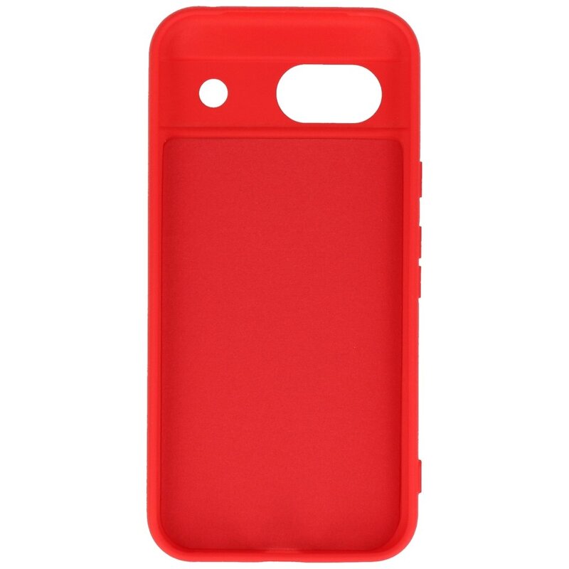 Custodia in TPU color moda per Google Pixel 8A rossa