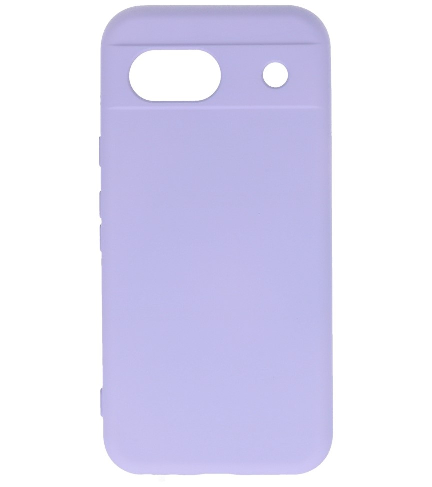 Fashion Color TPU Case Google Pixel 8A Purple
