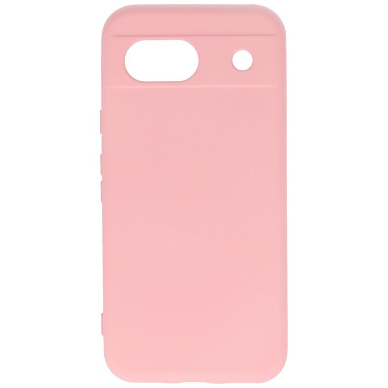 Custodia in TPU color moda per Google Pixel 8A rosa