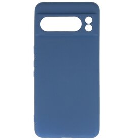 Coque en TPU couleur tendance Google Pixel 8 Pro bleu marine