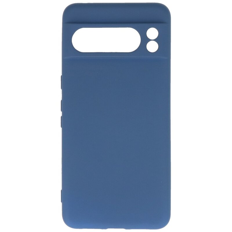 Coque en TPU couleur tendance Google Pixel 8 Pro bleu marine
