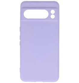 Coque en TPU couleur tendance Google Pixel 8 Pro violet