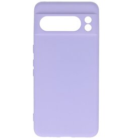 Custodia in TPU colorata alla moda per Google Pixel 8 Pro viola