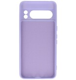 Fashion Color TPU Hoesje Google Pixel 8 Pro Paars