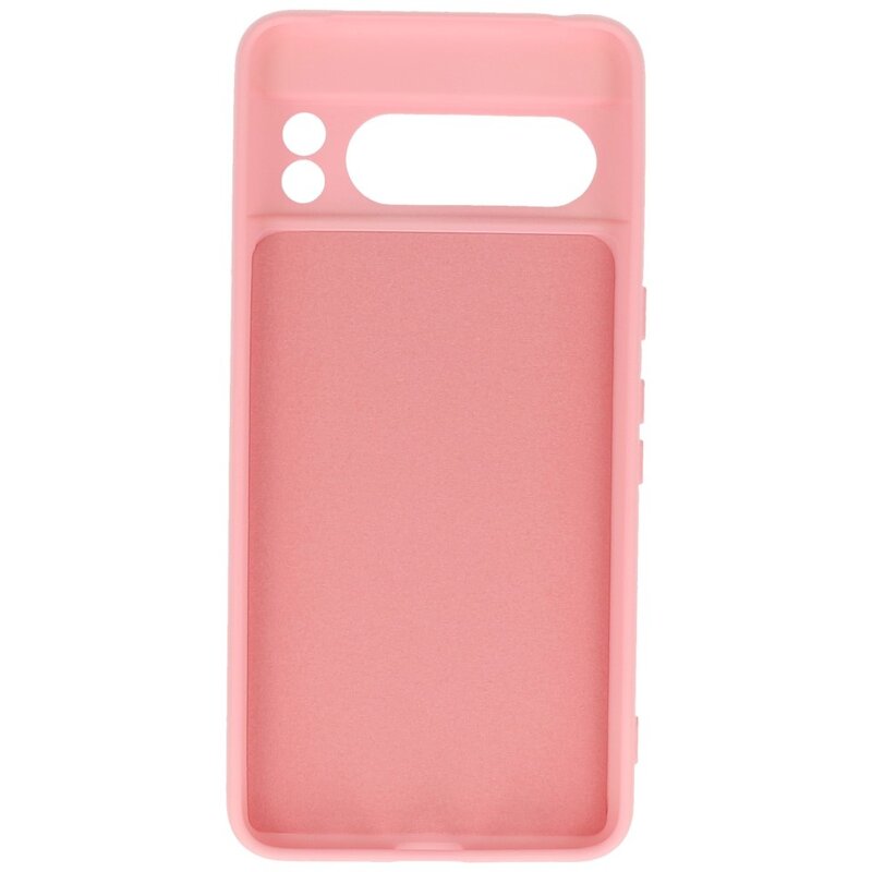 Coque en TPU couleur tendance Google Pixel 8 Pro rose