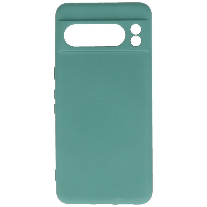 Fashion Color TPU-cover Google Pixel 8 Pro Mørkegrøn
