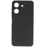 Coque en TPU couleur tendance Xiaomi Redmi 13C 4G noir