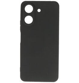 Coque en TPU couleur tendance Xiaomi Redmi 13C 4G noir