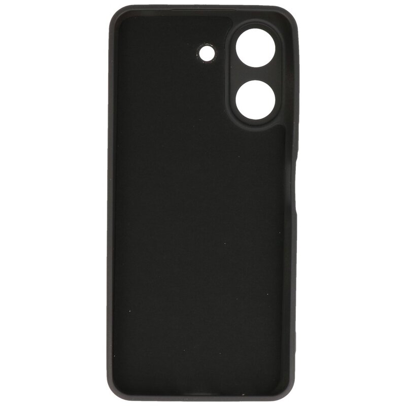 Coque en TPU couleur tendance Xiaomi Redmi 13C 4G noir