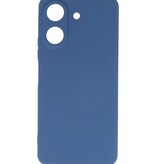 Modische farbige TPU-Hülle für Xiaomi Redmi 13C 4G, Marineblau