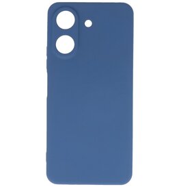 Custodia in TPU colorata alla moda Xiaomi Redmi 13C 4G Blu scuro