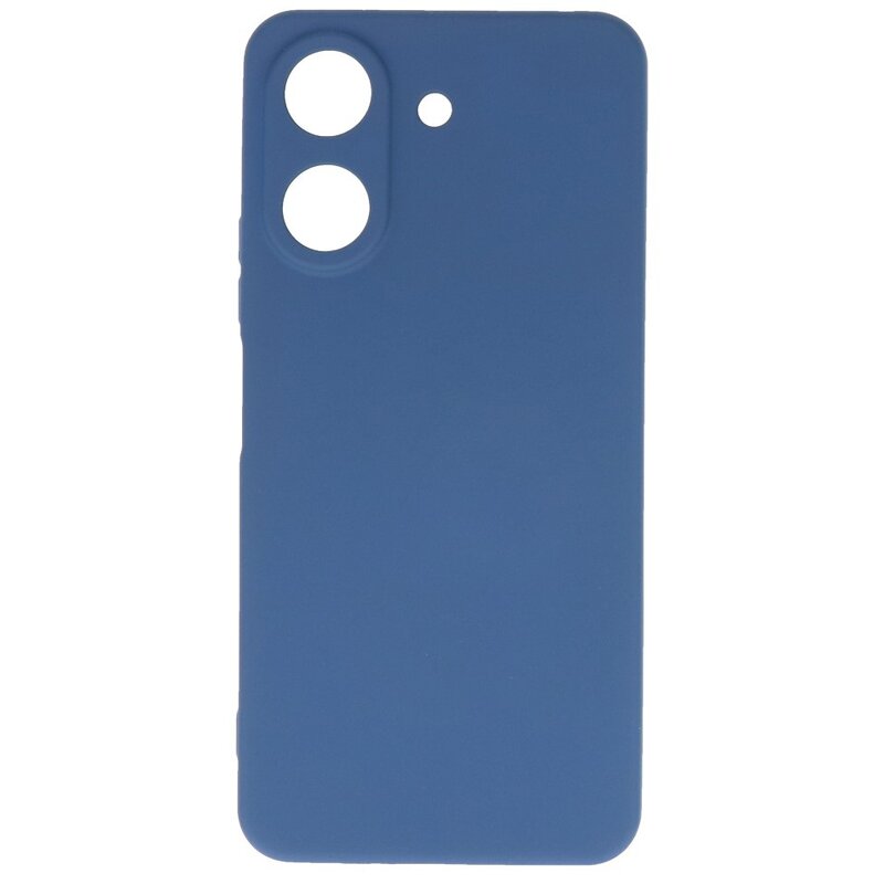 Custodia in TPU colorata alla moda Xiaomi Redmi 13C 4G Blu scuro