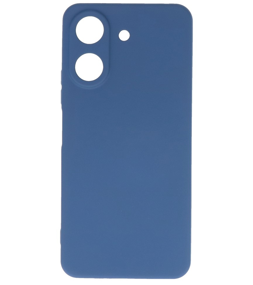 Custodia in TPU colorata alla moda Xiaomi Redmi 13C 4G Blu scuro