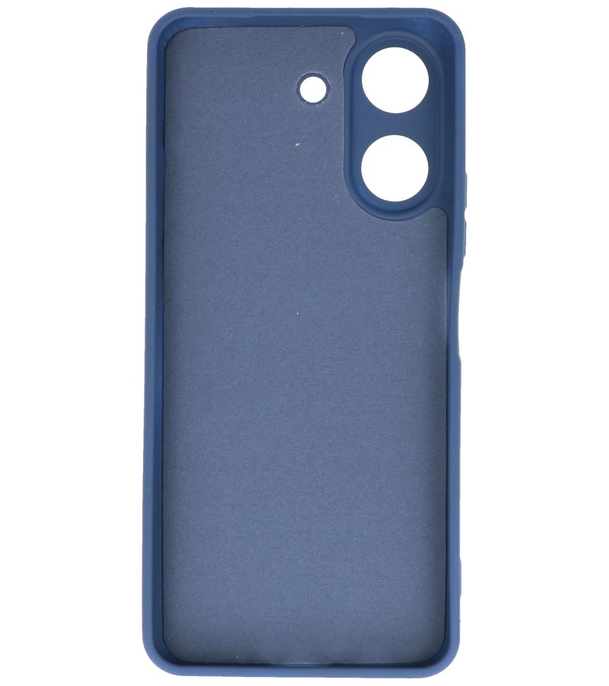 Custodia in TPU colorata alla moda Xiaomi Redmi 13C 4G Blu scuro