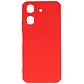 Coque TPU Couleur Mode Xiaomi Redmi 13C 4G Rouge