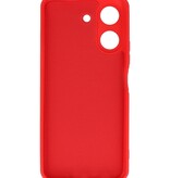 Custodia in TPU colore moda Xiaomi Redmi 13C 4G Rosso