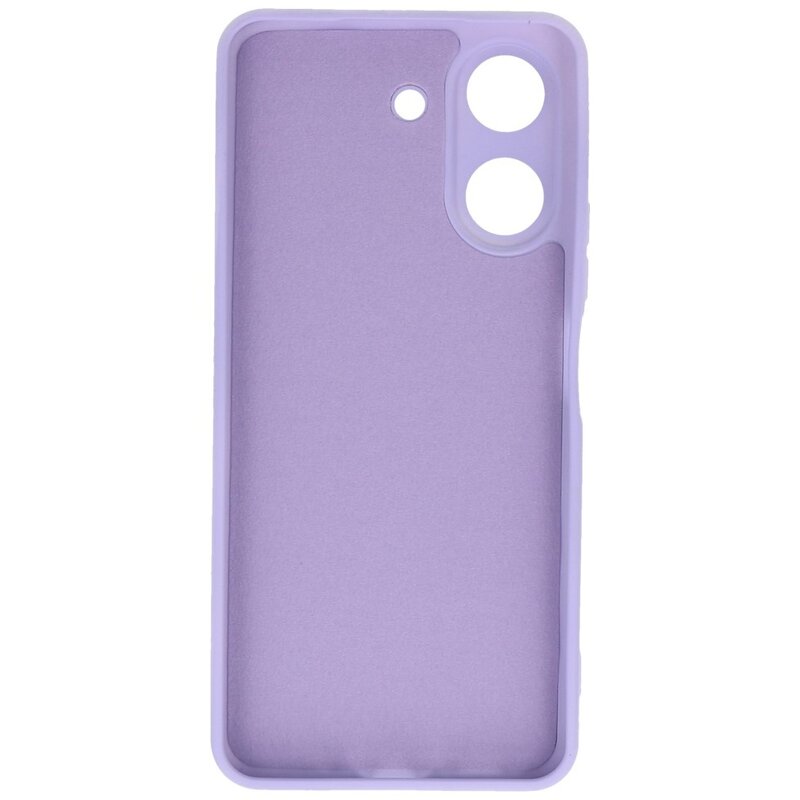 Coque en TPU couleur tendance Xiaomi Redmi 13C 4G violet