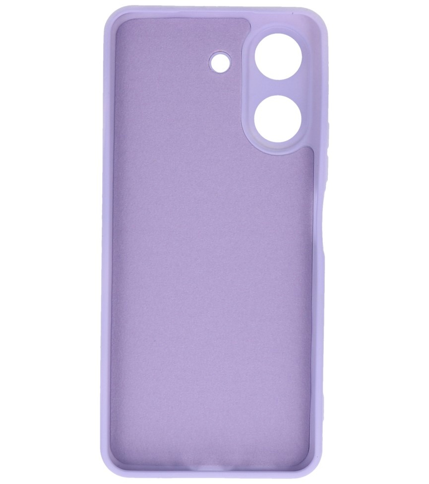 Custodia in TPU colorata alla moda Xiaomi Redmi 13C 4G Viola