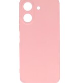 Fashion Color TPU Hoesje Xiaomi Redmi 13C 4G Roze