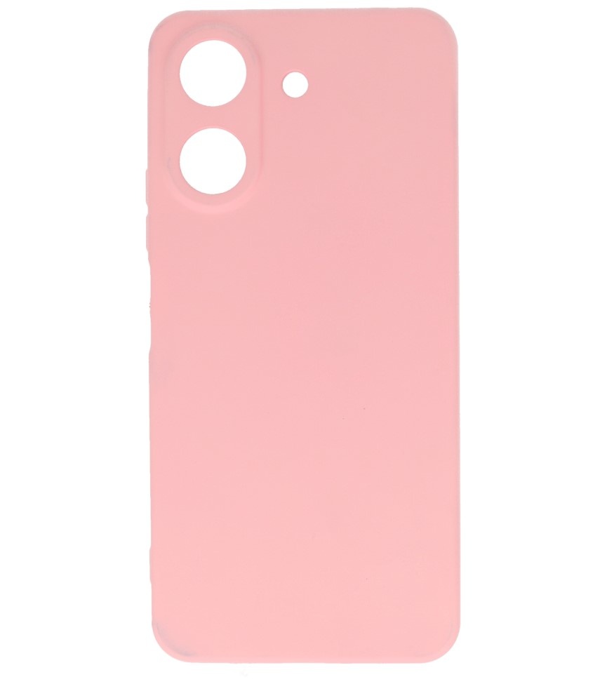 Fashion Color TPU Hoesje Xiaomi Redmi 13C 4G Roze