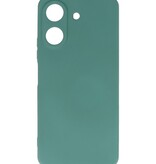 Fashion Color TPU Case Xiaomi Redmi 13C 4G Dark Green