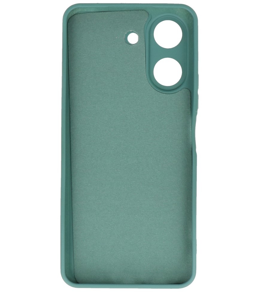 Fashion Color TPU Case Xiaomi Redmi 13C 4G Dark Green
