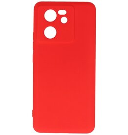 Coque TPU Couleur Mode Xiaomi 13T 5G / 13T Pro 5G Rouge