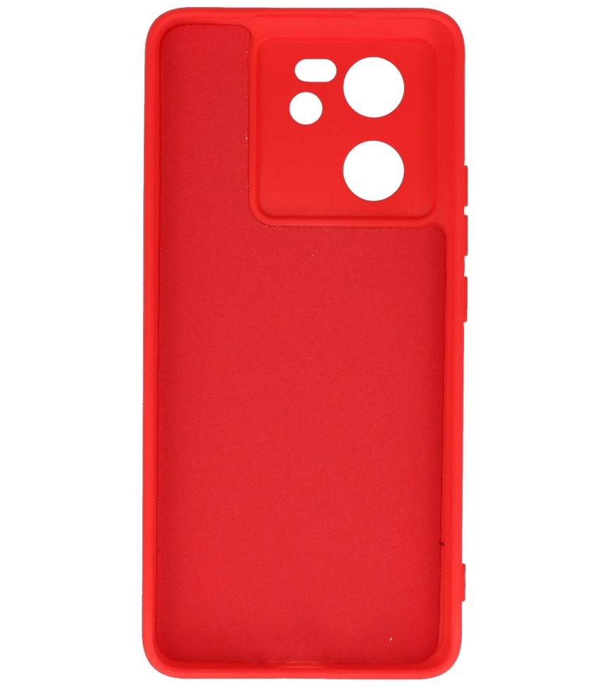 Fashion Color TPU-cover Xiaomi 13T 5G / 13T Pro 5G Rød