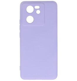 Fashion Color TPU Hoesje Xiaomi 13T 5G / 13T Pro 5G Paars