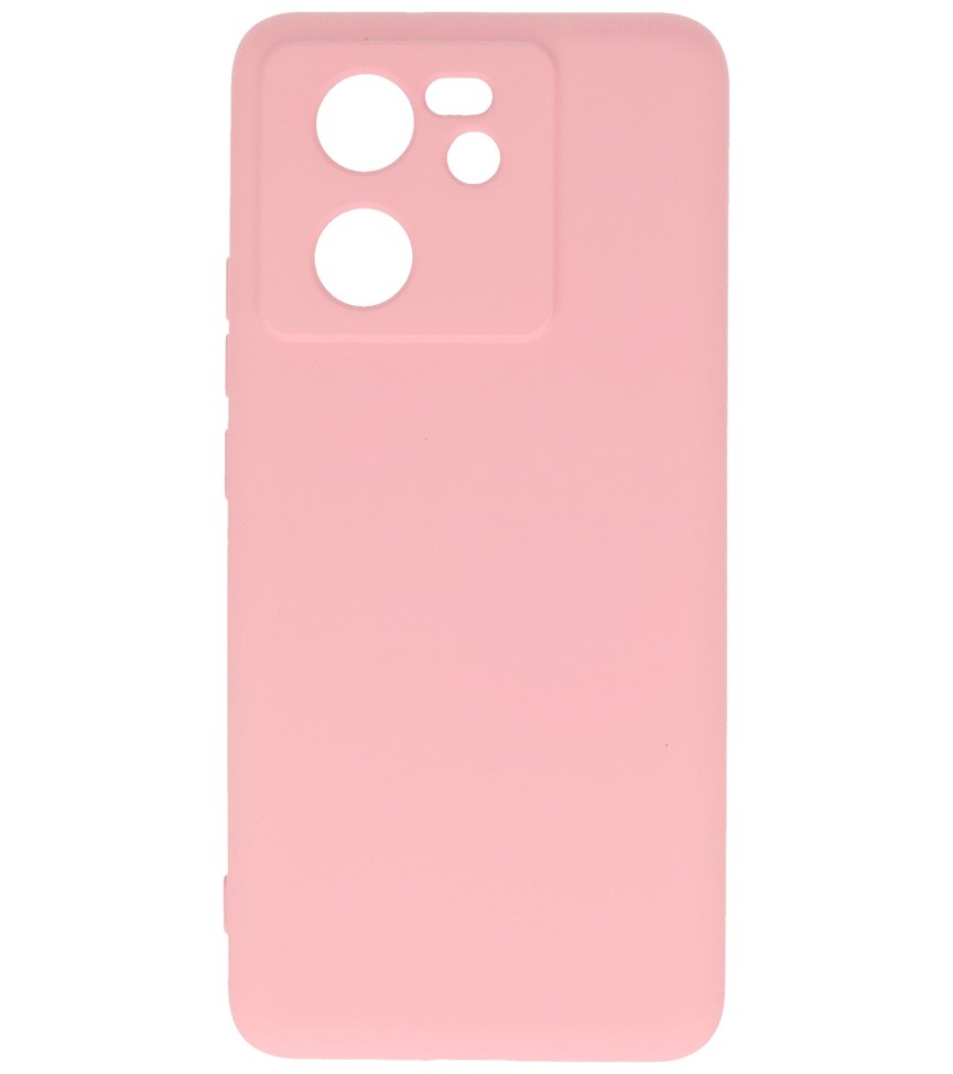 Fashion Color TPU-cover Xiaomi 13T 5G / 13T Pro 5G Pink