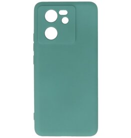 Custodia in TPU colorata alla moda Xiaomi 13T 5G / 13T Pro 5G Verde scuro