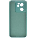 Fashion Color TPU-cover Xiaomi 13T 5G / 13T Pro 5G Mørkegrøn