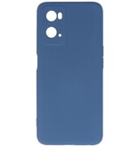 Custodia in TPU colorata alla moda OPPO A76 Blu scuro