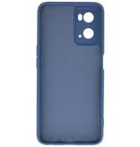 Custodia in TPU colorata alla moda OPPO A76 Blu scuro