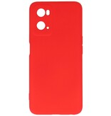Modefarbene TPU-Hülle OPPO A76 Rot