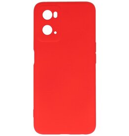 Funda TPU Color Moda OPPO A76 Rojo