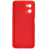 Modefarve TPU taske OPPO A76 Rød