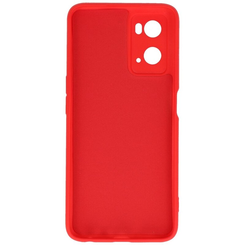 Modefarve TPU taske OPPO A76 Rød