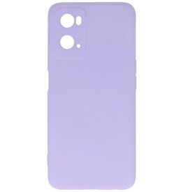 Custodia in TPU colore moda OPPO A76 Viola