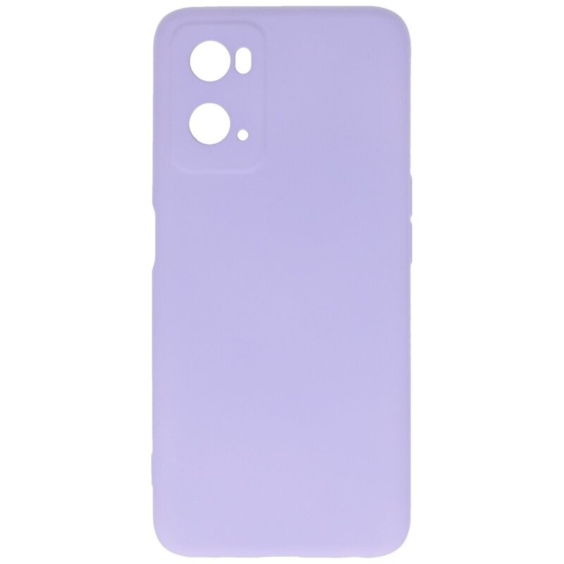 Fashion Color TPU Case OPPO A76 Purple
