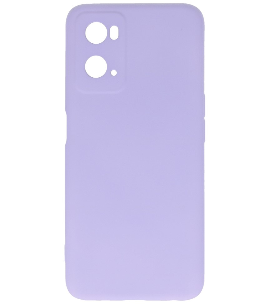 Coque TPU couleur tendance OPPO A76 violet