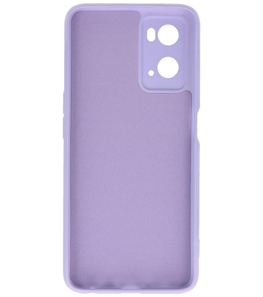 Fashion Color TPU Case OPPO A76 Purple