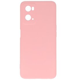 Coque TPU couleur tendance OPPO A76 rose