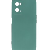 Custodia in TPU color moda OPPO A76 verde scuro