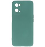Custodia in TPU color moda OPPO A76 verde scuro