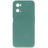 Coque TPU couleur tendance OPPO A76 vert foncé