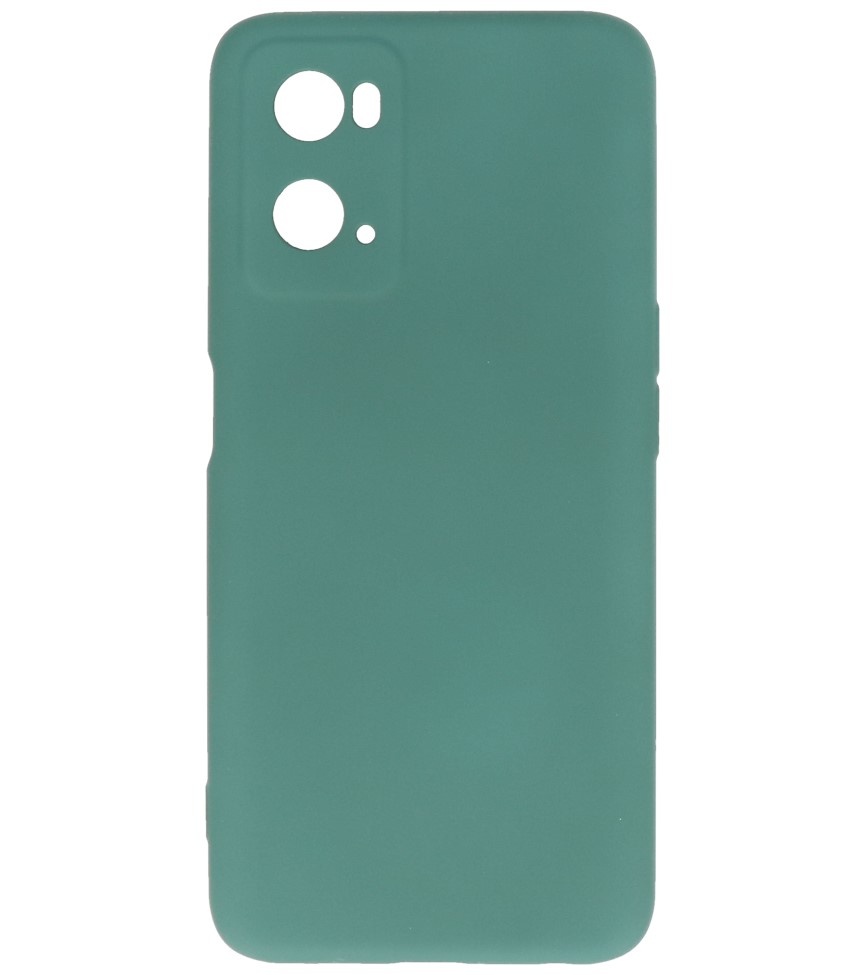Fashion Color TPU Case OPPO A76 Dark Green