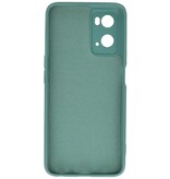 Modefarbene TPU-Hülle OPPO A76 Dunkelgrün