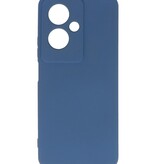 Modische farbige TPU-Hülle OPPO A79, Marineblau